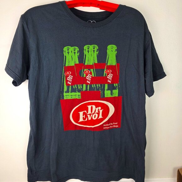 Evol Dr Evol Men's Black Tee Shirt Size Large Street Wear NWT - Picture 1 of 6